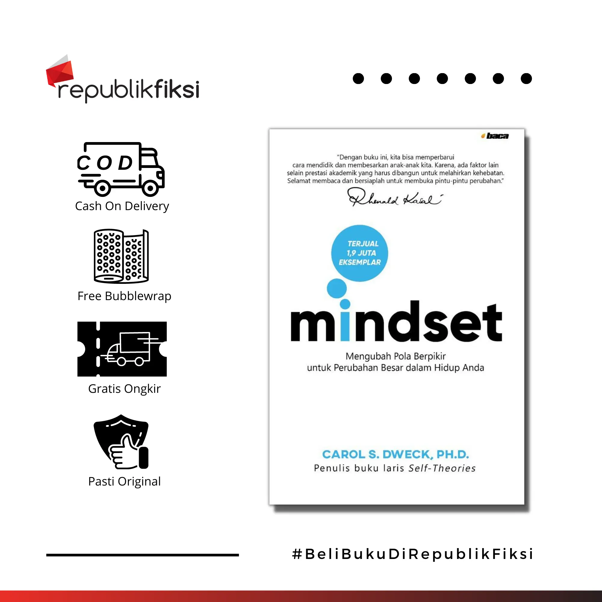 Buku Mindset (Edisi Revisi) - Carol S. Dweck, Ph. D. - Baca