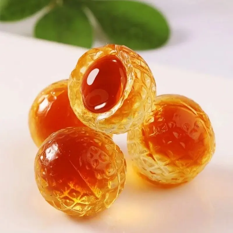 Kẹo lê an phế mật ong - thanh nhiệt tiêu đờm mềm dẻo thơm ngon túi 500g Ăn Vặt Candy Snack Food Chua Thức Ăn 6