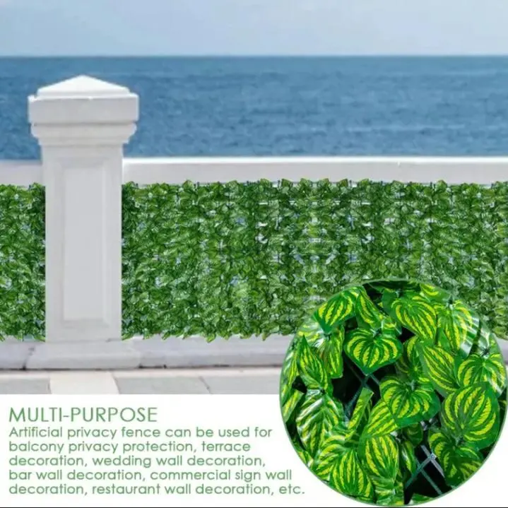 PAGAR DAUN RAMBAT HIASAN 3 M X 100 CM / 50CM X 300CM 1 ROLL bunga 7