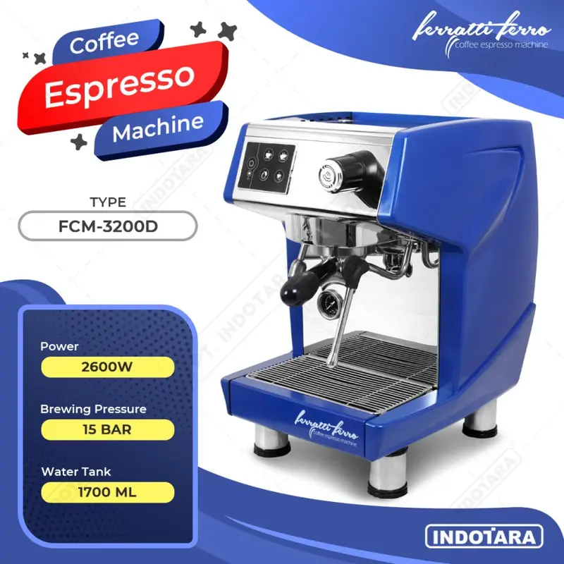 Ferratti Ferro Espresso Machine FCM3200D 1