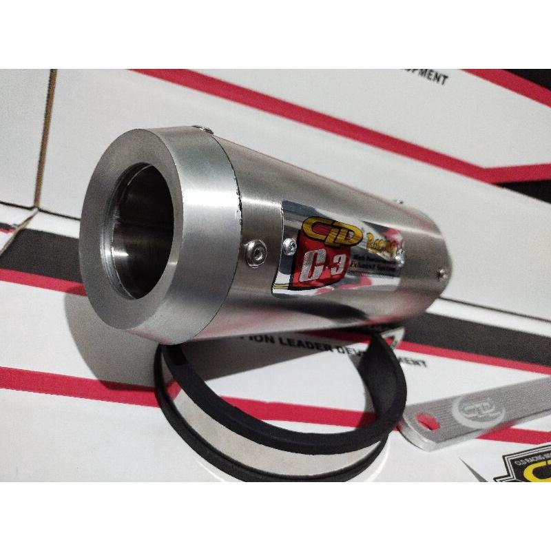 Silencer Only CLD Racing C3 Bulat New inlet 50mm safata muffler 2