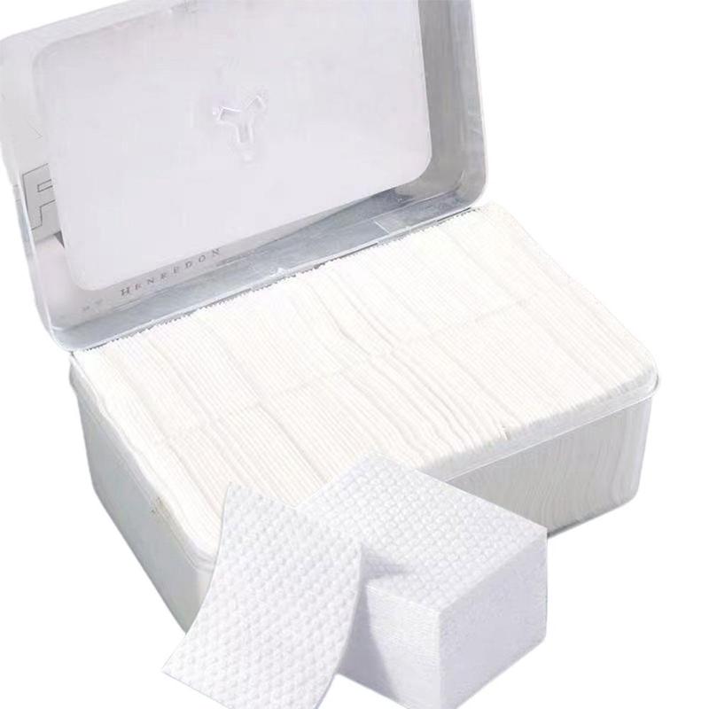 Product Introduction of 600 Pcs Makeup Cotton Round Square Cotton Pads Makeup Remover Pads F1J8 28