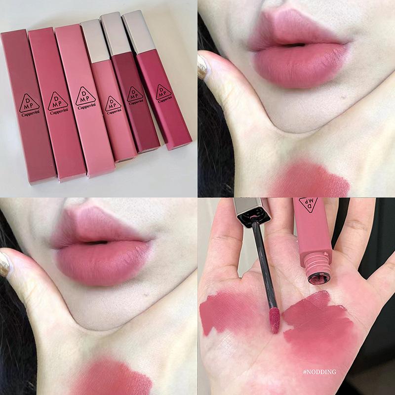 Product Introduction of Cloudy Lip Gloss & Lip Mud, Matte Velvet Finish, Brightening Effect, Long-lasting Color, Makeup Lip Gloss 1
