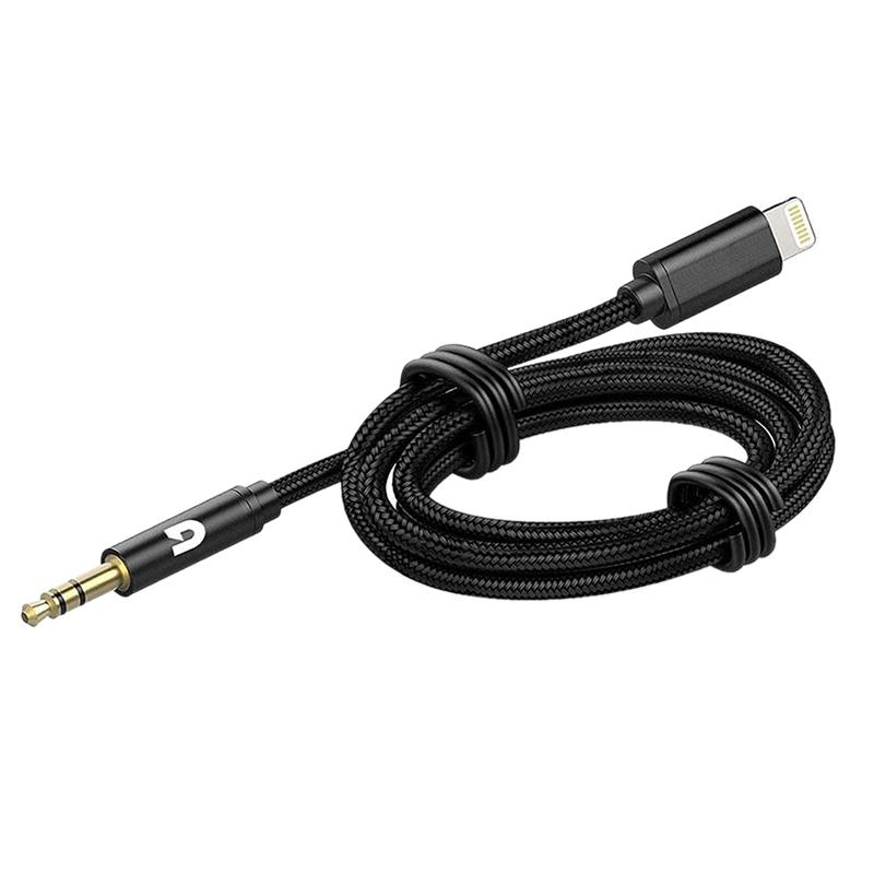 Cáp AUX cho ô tô, Cáp âm thanh cho iPhone, Cáp Aux sang 3,5 mm, Âm thanh cao cấp, Tương thích với iPhone 13 Pro-8 Plus, Âm thanh nổi trên ô tô 0