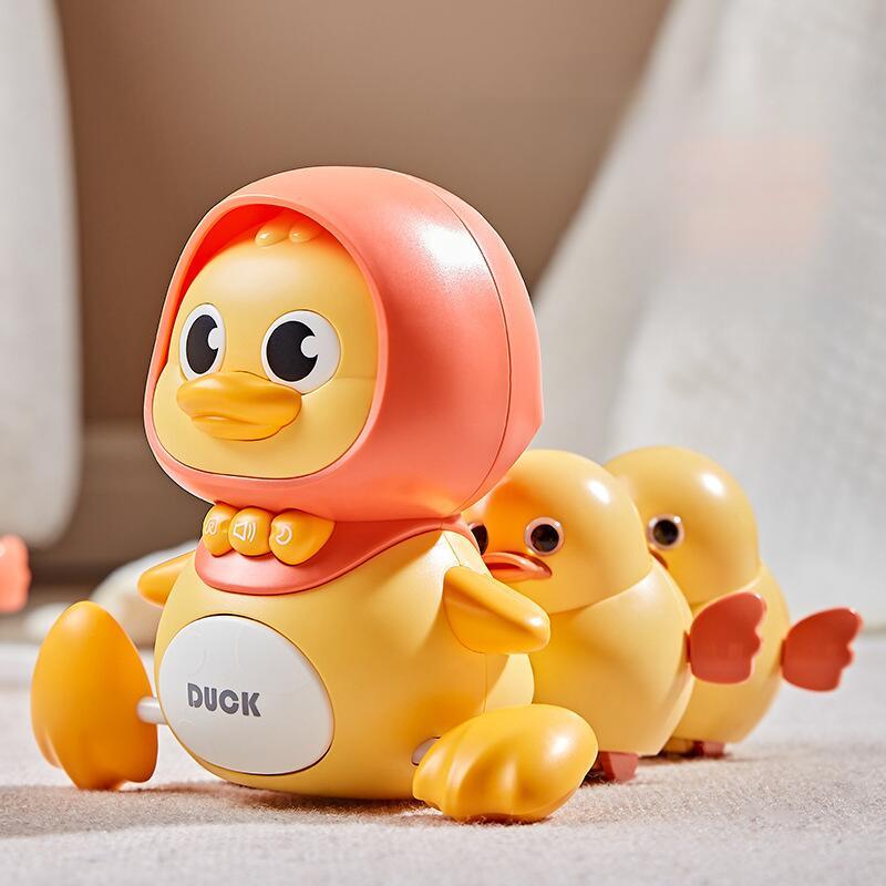 Electric Chicken Pet Squad Set Magnetic Crawling Swinging Duck Children's Head up Practice Toy 1