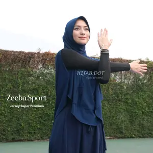 HIJAB.DOT Zeeba Sport Hijab Rompi Jilbab Olahraga Jersey Premium