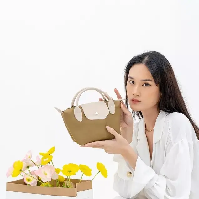 Hokkirenz - Tas Selempang Wanita Premium Emira Small Bag Handbag LC Classic Mini 3