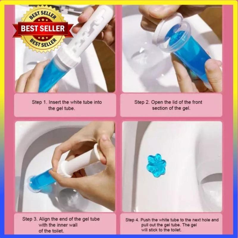 Pewangi Kloset Gel Pengharum Toilet Pewangi Kamar Mandi Closet WC Penghilang Bau Pembersih Harum Aroma 8