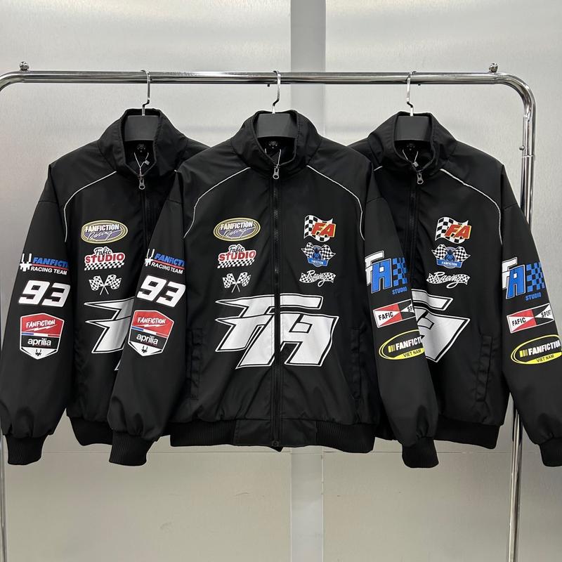 Áo khoác dù Fafic studio Racing Flag Jacket áo khoác racing jacket fafic studio 