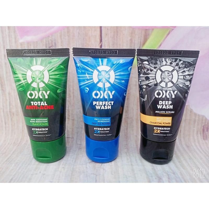 3 tuýp Sữa rửa mặt Sạch Bã Nhờn, Ngừa Khuẩn Mụn Oxy Perfect Wash, sạch khuẩn kểm soát nhờn Oxy Total Anti Acne 25g