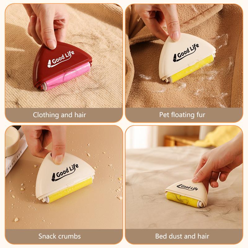 Product Introduction of Penggelek Lint, Mudah Alih dan Boleh Digunakan Semula, Untuk Pembuangan Bulu, Pelekat Penggelek Boleh Basuh, Tidak Berbahaya, Sesuai untuk Penanggal Bulu Haiwan Peliharaan, Penggelek Melekit 20