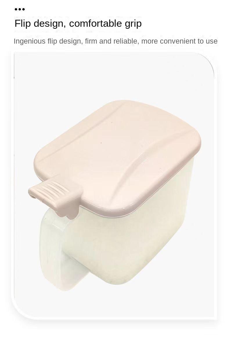 Product Introduction of Seasoning Box Household Kitchen Multi-Functional Seasoning Containers Salt MSG Storage Box Sugar and Salt Jar Multi-Grid Combination Suit 6