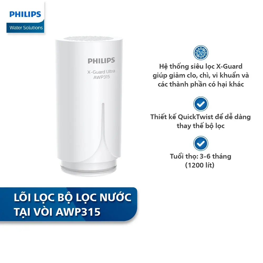 Lõi lọc UF Philips AWP315/98 (cho AWP3753)