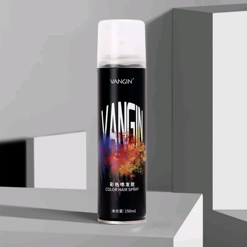 Vangin Colour Hair Spray Temporary Cat Rambut Semprot Sementara 150ml Pewarna 1