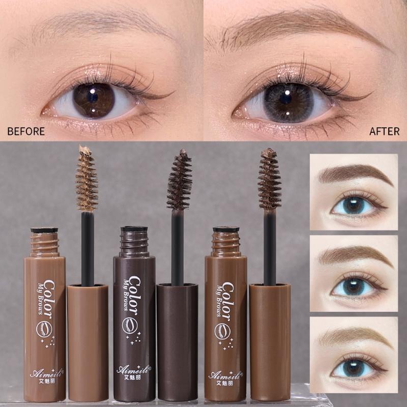 Aimeili-Kem Nhuộm Lông Mày Sáng Tạo, 3 Màu, Mascara Lông Mày Không Thấm Nước Lâu Trôi, Gel Trang Điểm, Dụng Cụ Làm Đẹp Comstic