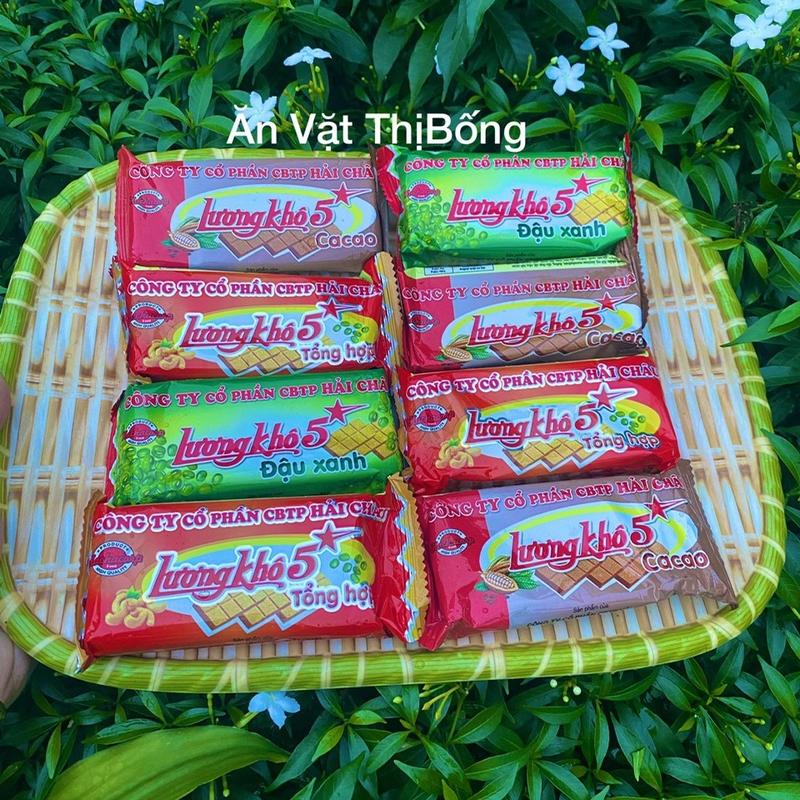 Combo 30 Gói Lương Khô Hải Châu Thơm Ngon,Tiện Dụng,Bổ Dưỡng Nhiều Vị