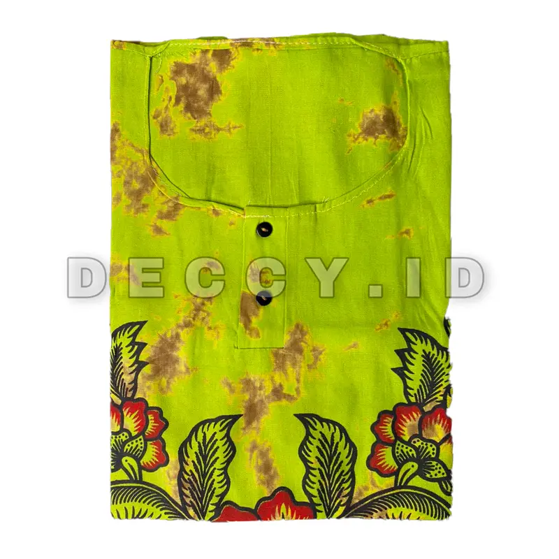Deccy.id - daster barong bali motif bunga Panjang Wanita Rayon 6