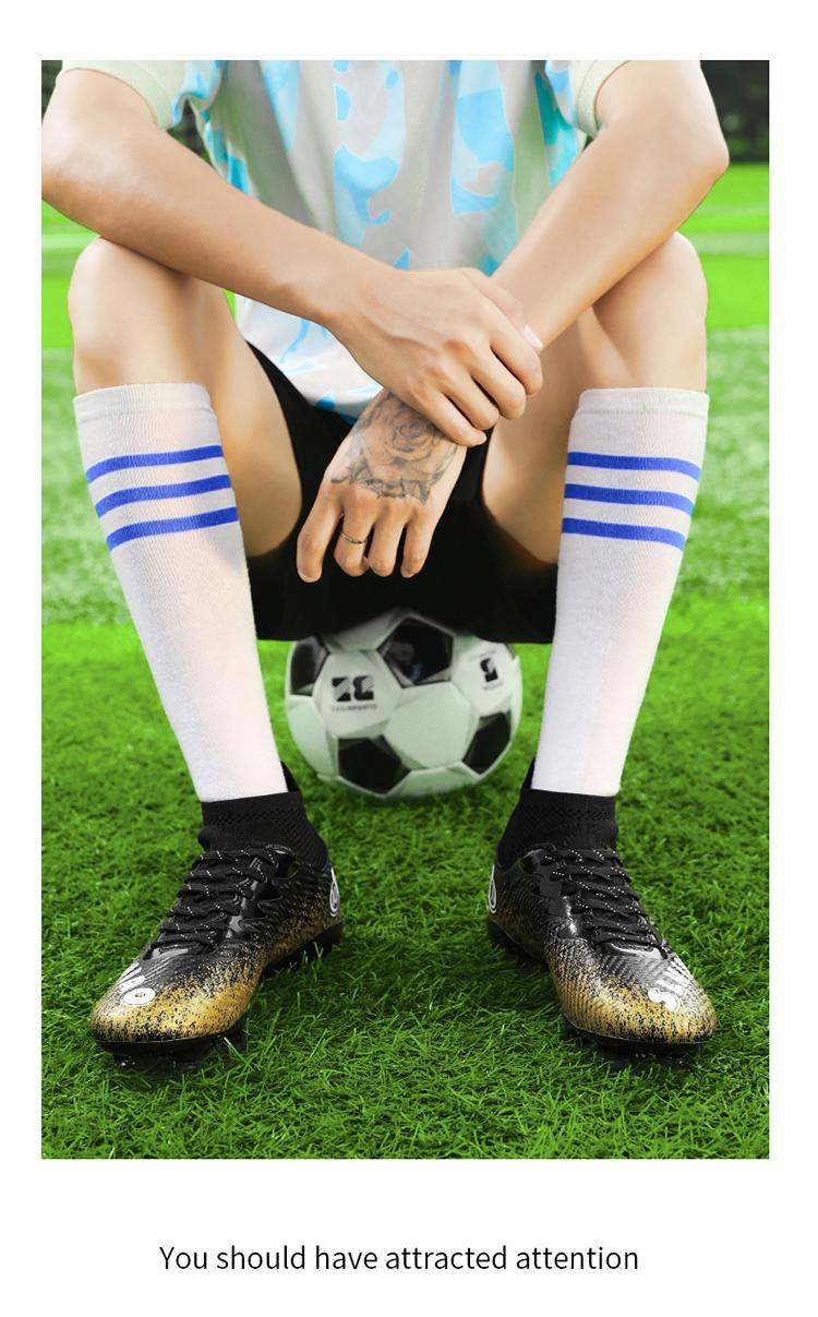 Product Introduction of （SIZE 33-46）Ready Stock Unisex Plus Size Football Shoes Outdoor Futsal Soccer Shoes Non-slip Training Shoes 17
