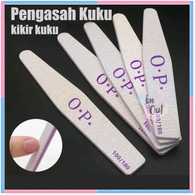 Pengasah kuku nail grit kikir kuku Diamond kuku Nail shaping pontianak
