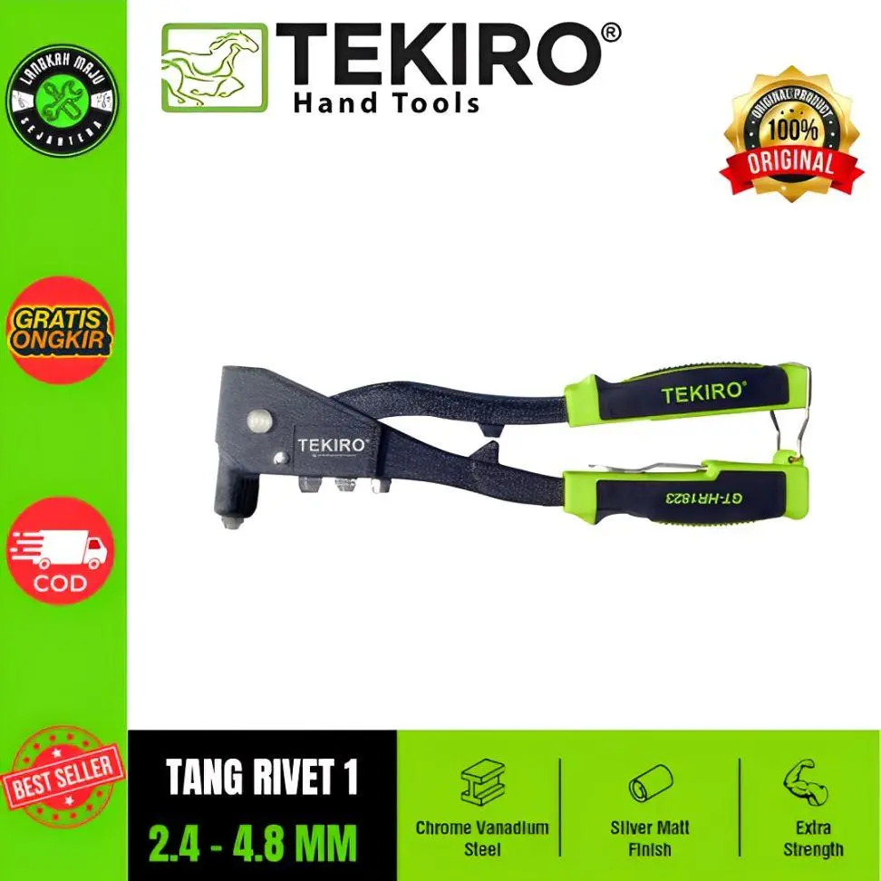 TEKIRO Hand Riveter -1 TEKIRO Tang Rivet -1