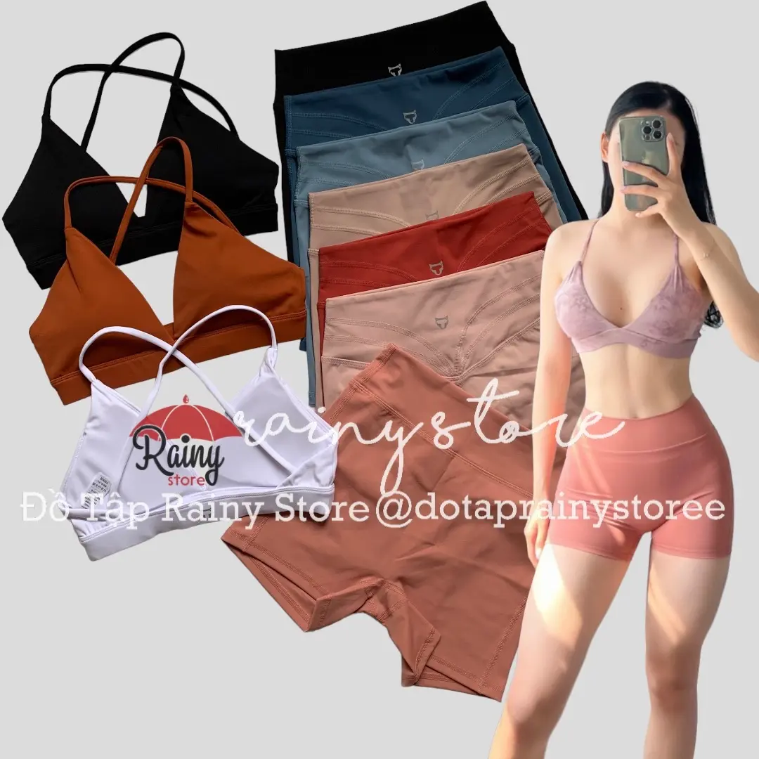 [ Tomtiger Poly Bột Cao Cấp] Quần đùi hoặc Bra