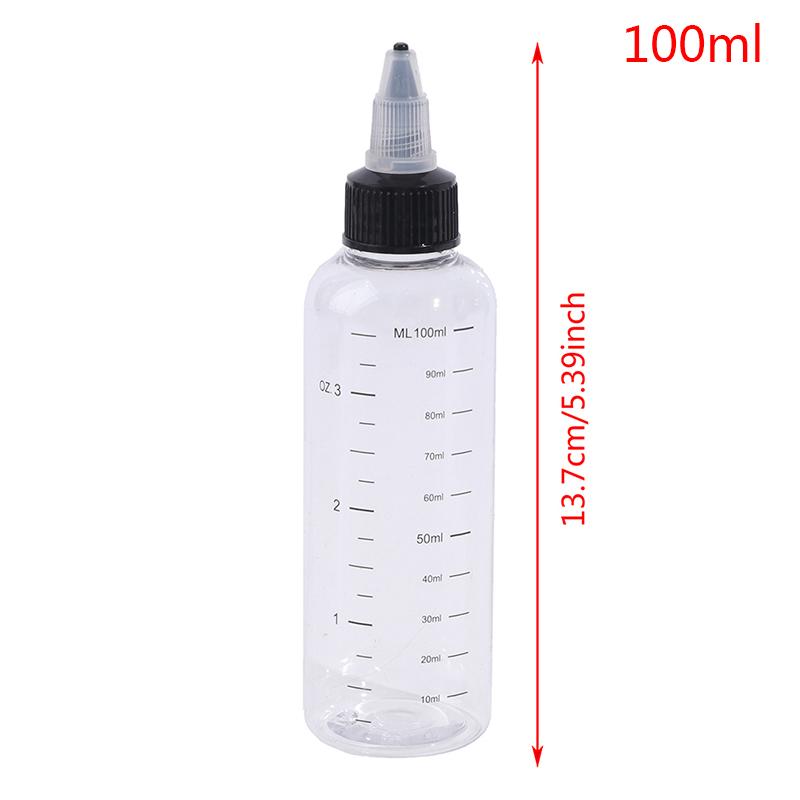 Product Introduction of 30ml-250ml Plastic PET Liquid Capacity Dropper Bottles Pigment Ink Containers Transparent Organiser 27