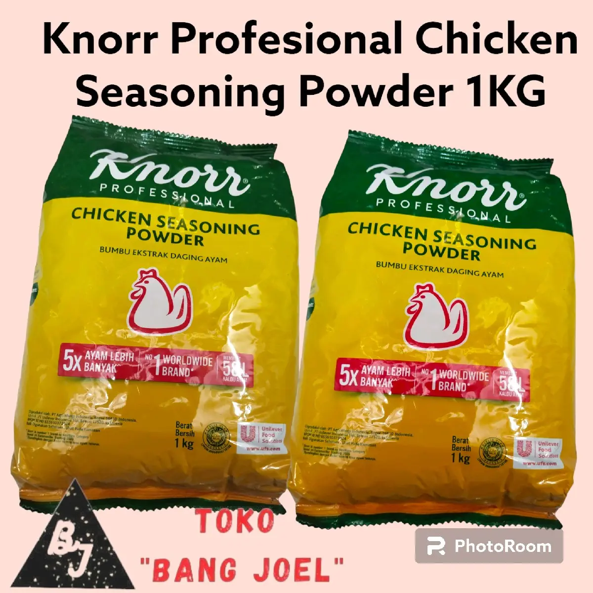 Knorr Profesional Chicken Seasoning Powder Kemasan Repack 100Gram / Knorr Bumbu Penyedap Rasa Ayam