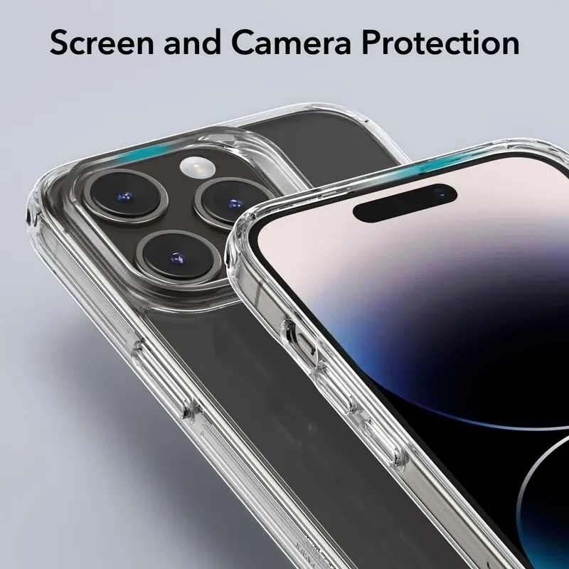 Hard Case compatible for iPhone 15 Series ESR Ice Shield Tempered Glass 3