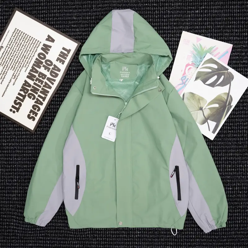 Áo pha nữ 7 màu 2 lớp lót lưới tráng bạc, áo khoác gió nữ thể thao size 45-70kg Women Jacket Top Voi 6
