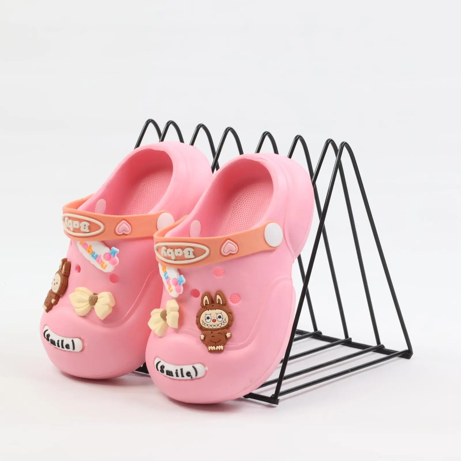 2024 New style Sandal Labubu Kids  Sandal Anak Sandal Anak Laki Laki Sandal Anak EVA Sepatu anak-anak yang berlubang  Sandal Selop anak LABUBU Viral Kekinian Bahan Karet Jelly Anti Slip Kaki Fashion