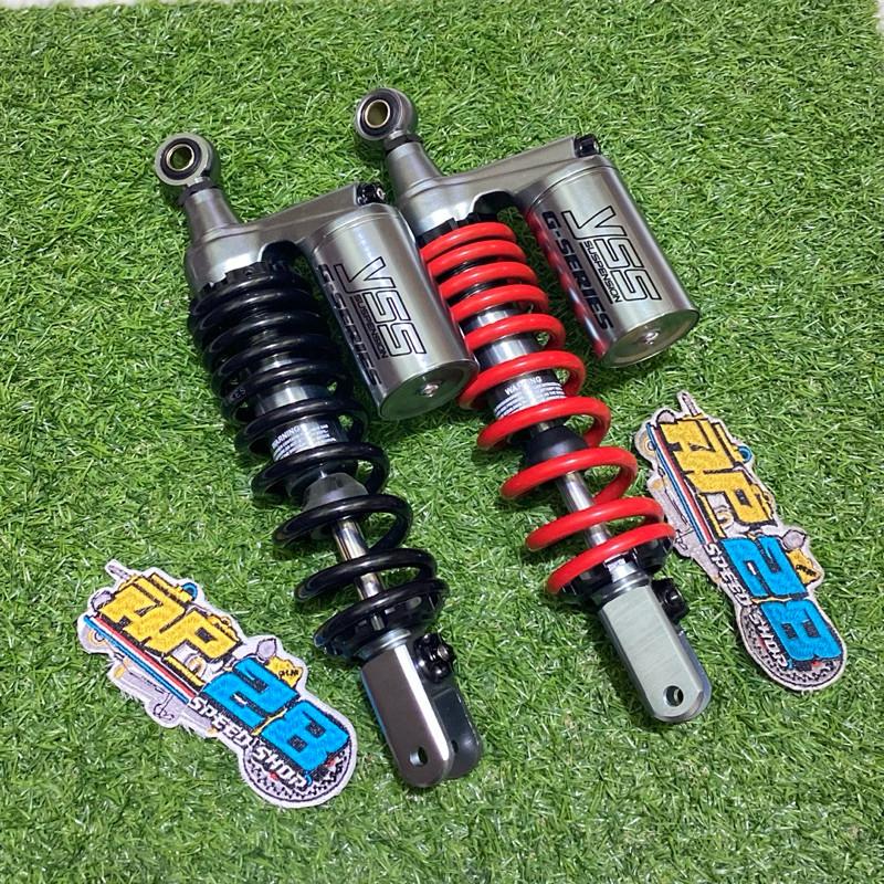 G SPORT - 310mm 330mm Shock Tabung Beat Vario Scoopy Genio Spacy Mio J GT Fino Xeon Soul GT115 Soul GT125 SOUL Fazzio Stylo 160 Lexi Xride Shockbreaker COPY YSS 1