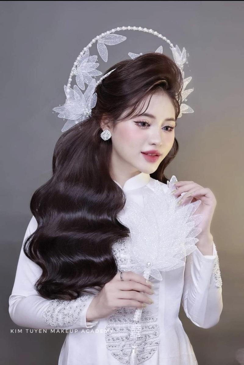 Product Introduction of Mấn cô dâu đội đầu ngày cưới cho các nàng dâu 14