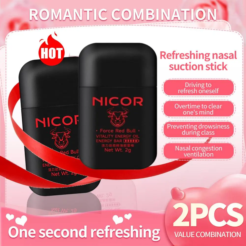 [BUY 1 TAKE 1] Nicor Inhaler for Nose Liver Cleaning Nasal Red Bull ...