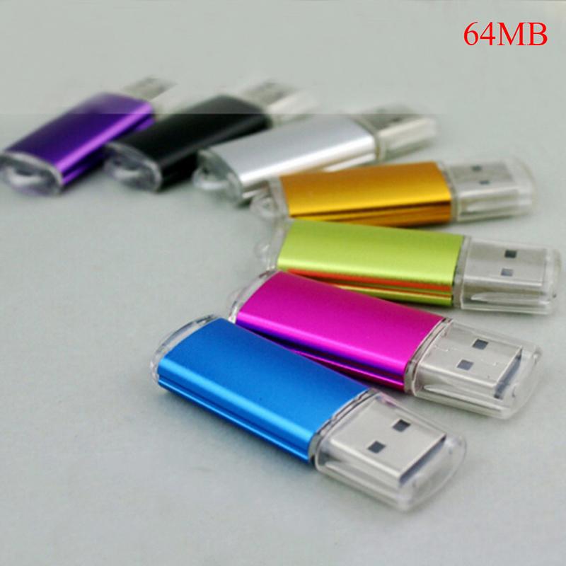 Thẻ nhớ USB 2.0 dung lượng 64 MB, dùng để lưu trữ trên máy tính và laptop