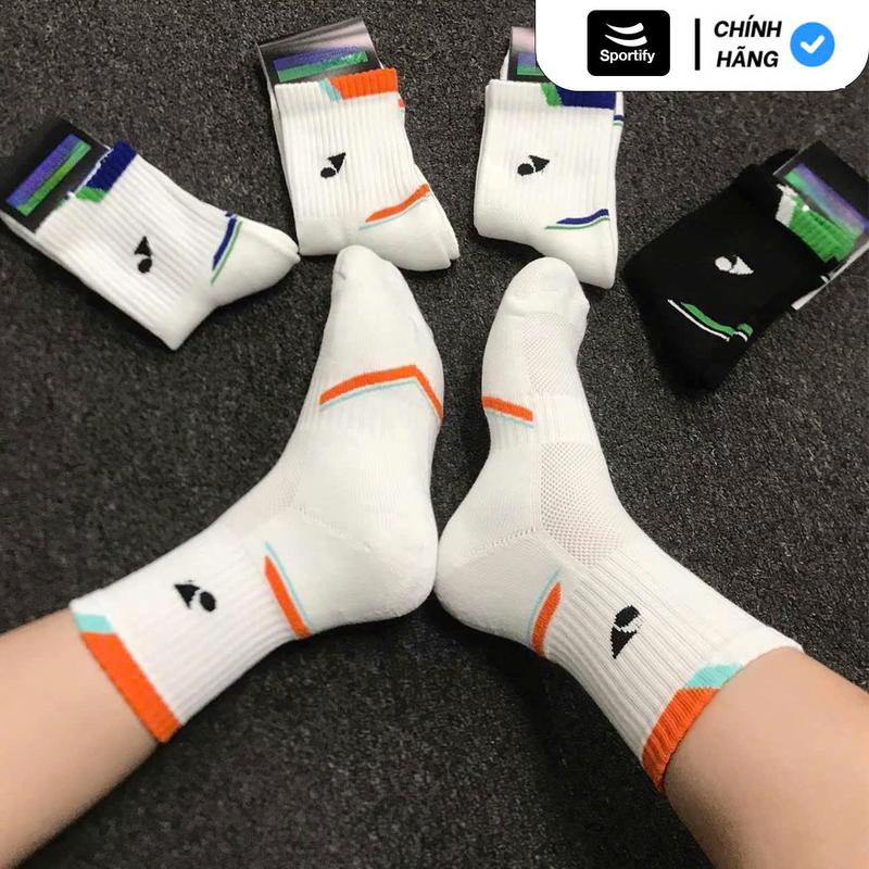 [Sportify] Tất vớ chơi cầu lông SPTY01 Sport Tập Thể Dục Sọc - Chất liệu Cotton, thoáng khí, thấm hút mồ hôi 4