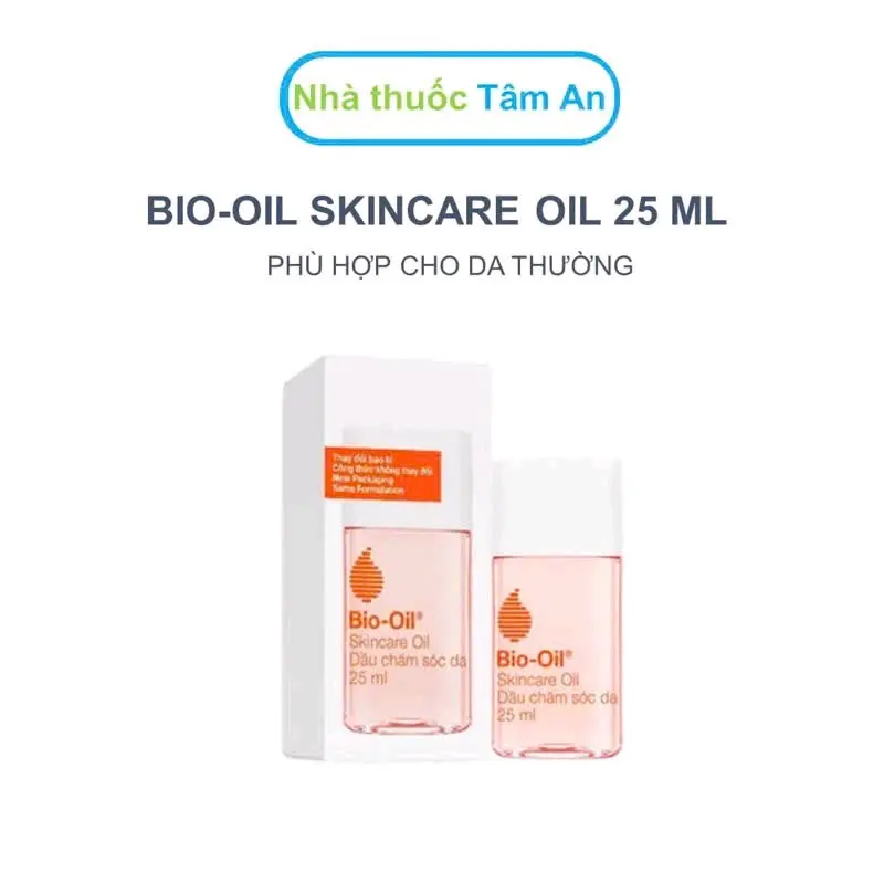 Dầu Bio Oil hỗ trợ giảm rạn da, mờ sẹo, đều màu da - Chai 25ml