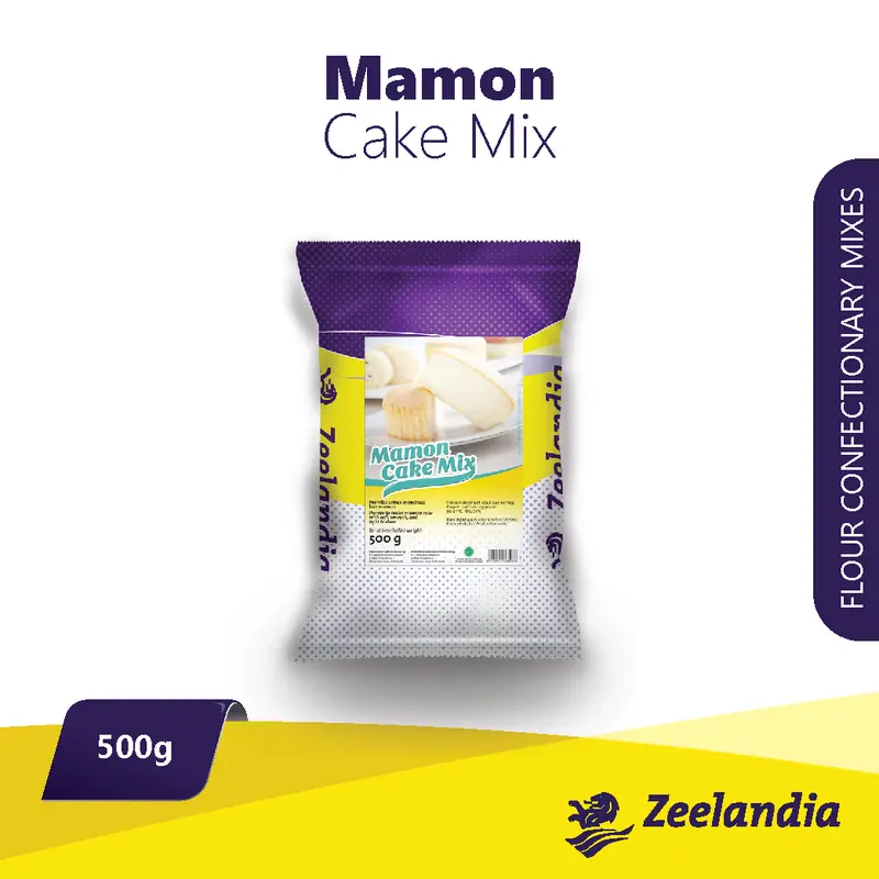 Zeelandia Mamon Cake Mix 500 Gr 0