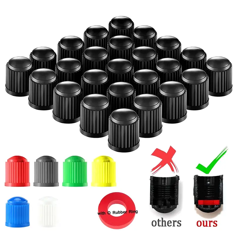 Mũ Van Xe Hơi, 10 Cái, Thông Dụng, Chất Liệu Nhựa, Cho Xe Máy, Xe Đạp, Bánh Xe, Lốp Xe, Nắp Thân Không Khí, Mũ Van Lốp Bụi