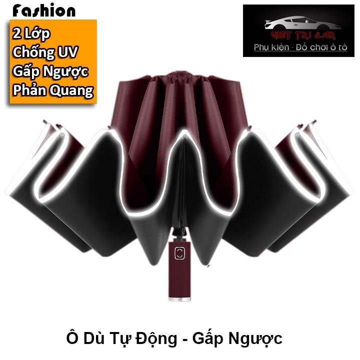 Ô dù gấp ngược tự động thông minh cao cấp che mưa đi nắng chống tia UV