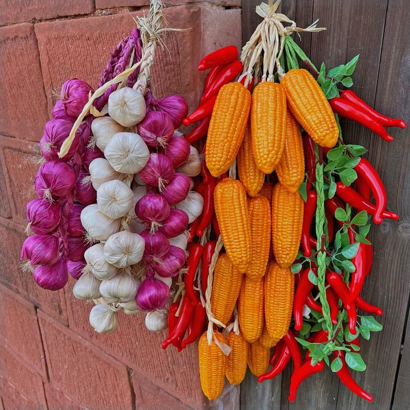 Emulational Fruits and Vegetables Simulation Corn Red Chilli - TikTok ...