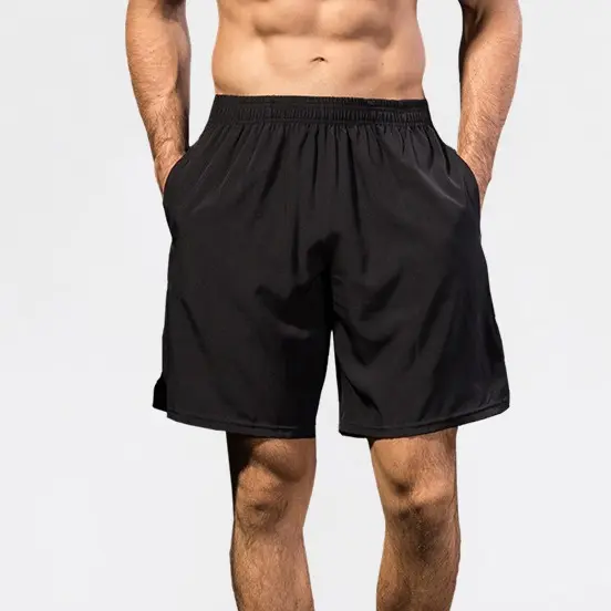Men's Summer Beach Shorts Lightweight Elastic Waist Drawstring Casual Shorts with Pocket 0