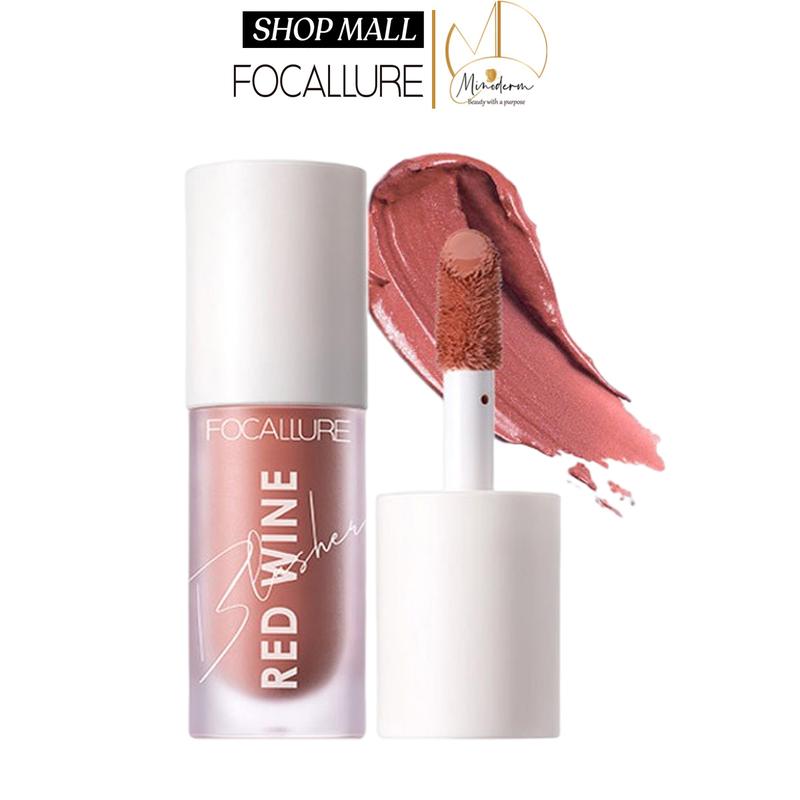 Má hồng dạng kem FOCALLURE Hangover Red Wine 4 màu đẹp tự nhiên tuỳ chọn 42g FA-89
