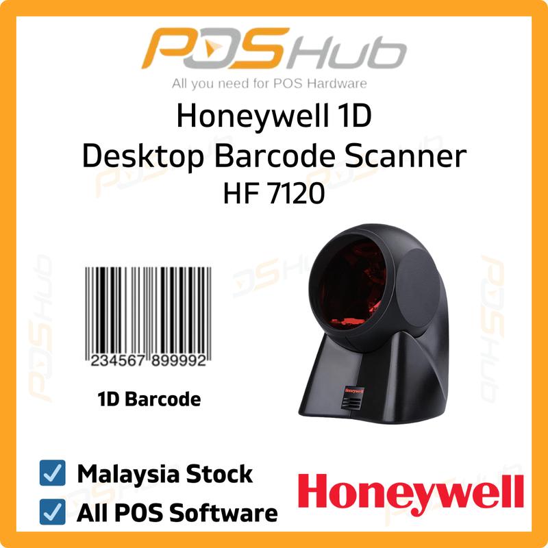 Honeywell Orbit HF 7120 1D/2D QR Barcode Scanner Hands-Free Area ...