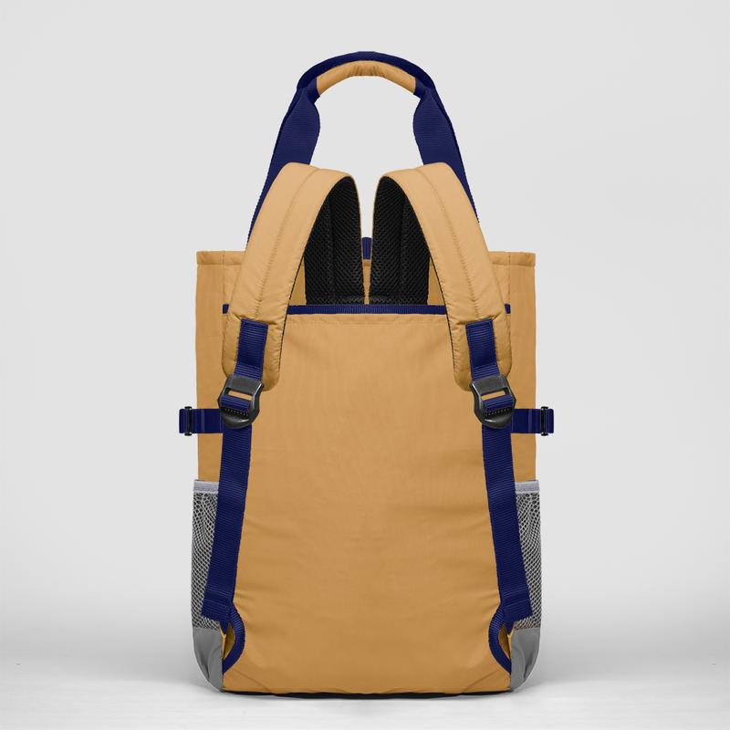 Osgood - Maps Tas Jinjing Laptop Backpack Tote Bag - Dust Yellow 3