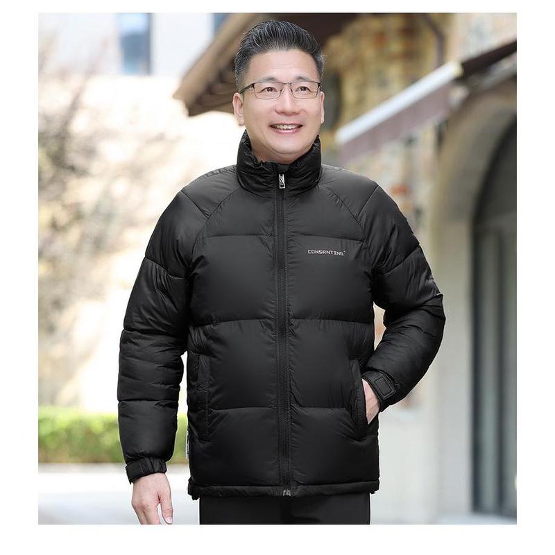 Áo phao nam trung niên cho ông và bố , áo siêu nhẹ như lông vũ