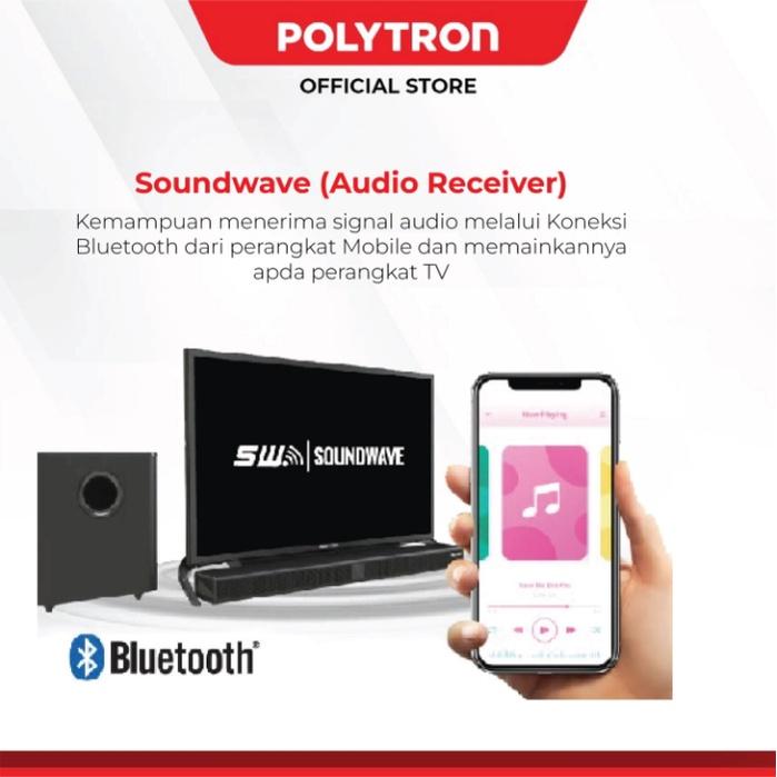 POLYTRON Cinemax Soundbar DIGITAL LED TV 32" PLD 32BV1558 2