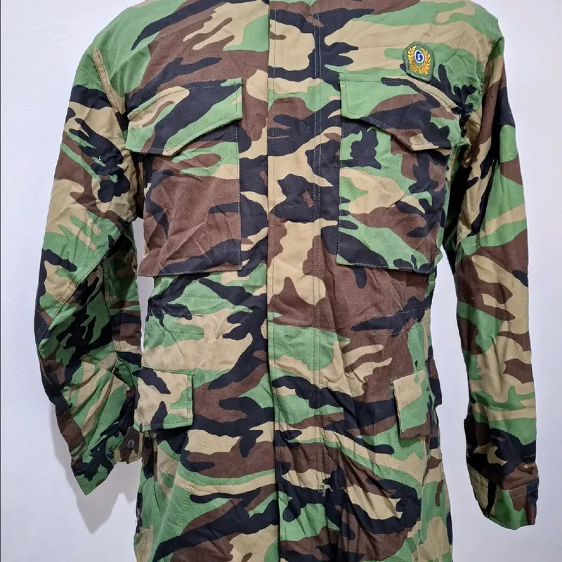 Jaket polos army 1