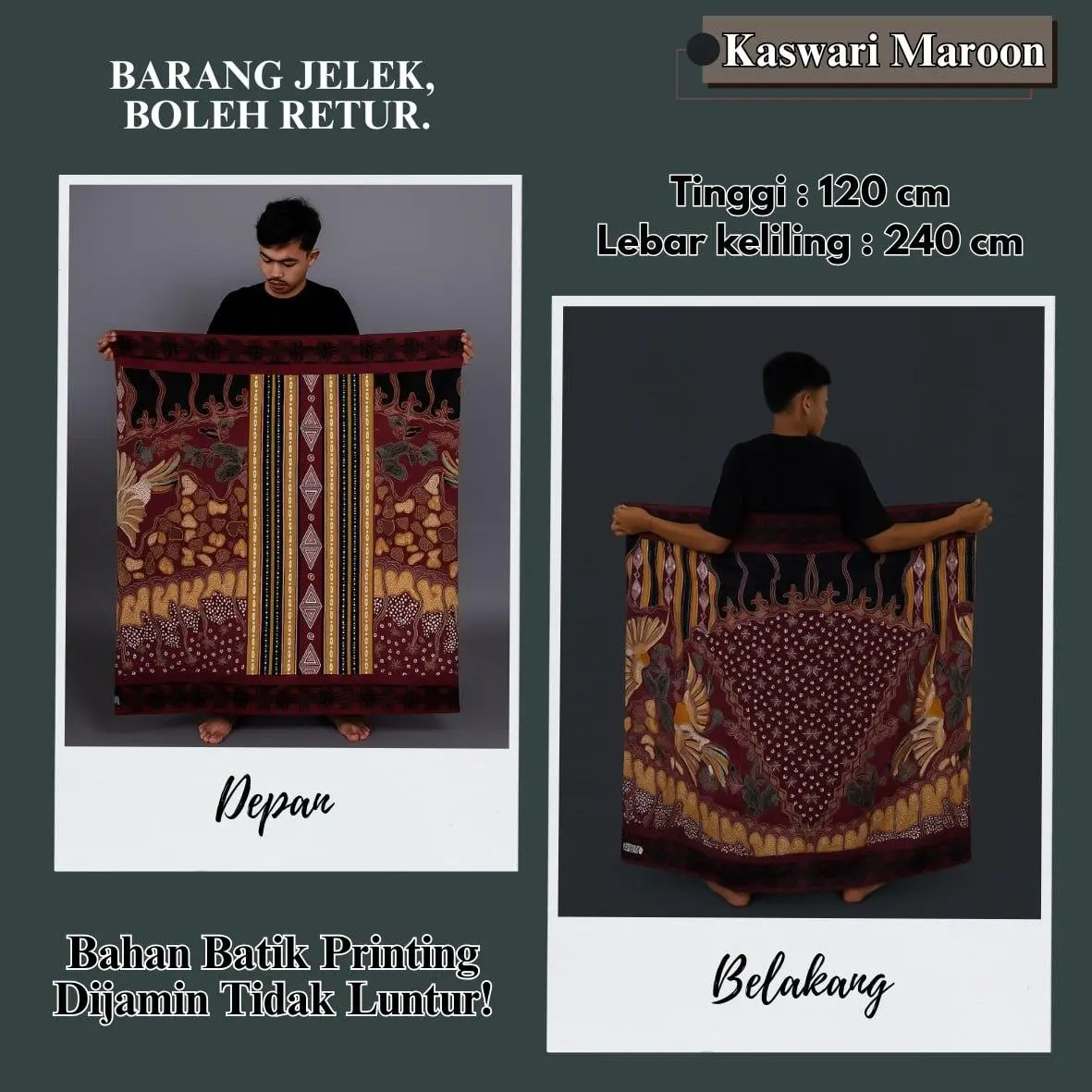 KASWARI MAROON