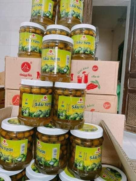  Nước sấu Ngâm Lọ 1.5kg Sấu Ngâm Đường Hà nội Thơm Ngon Date xa 