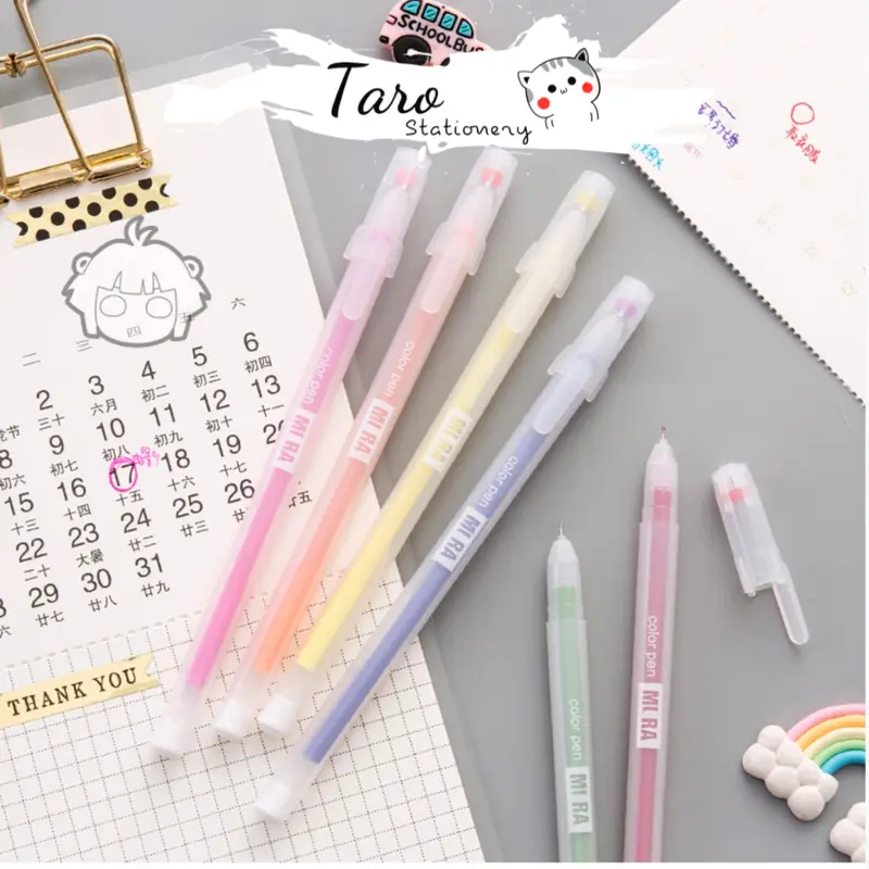 Bút gel nhiều màu Take Note từ vựng tiện dụng A01 Taro Stationery 3